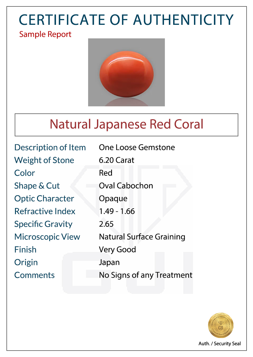 Red Coral Carat